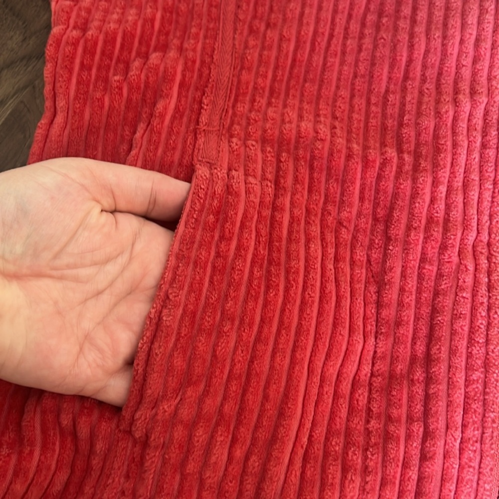 Woolrich Women's Soft Ruby Full Zip Corduroy Jacket Size Large 2291 - Picture 6 of 12
